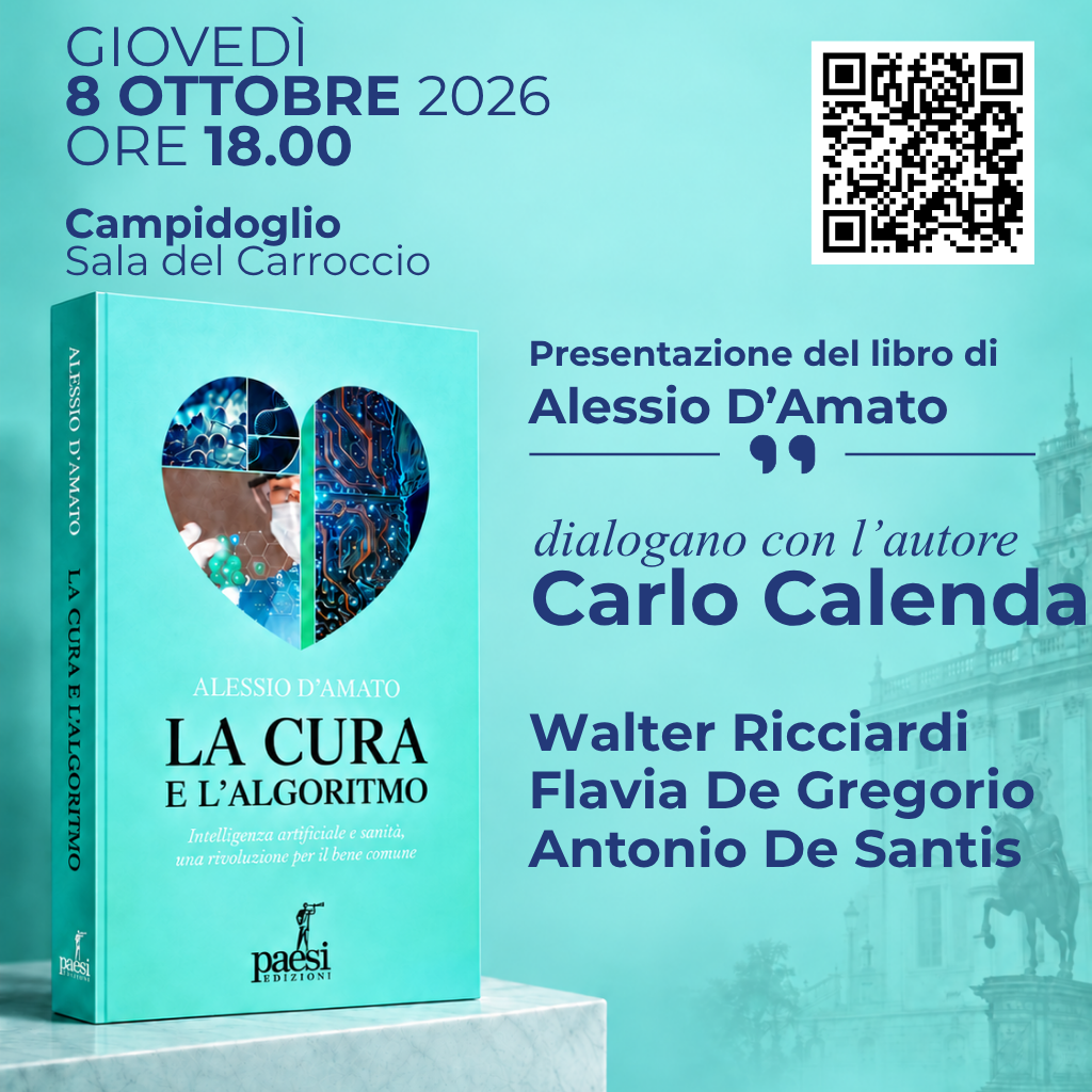 Intelligenza artificiale e sanità, confronto in Campidoglio con Carlo Calenda